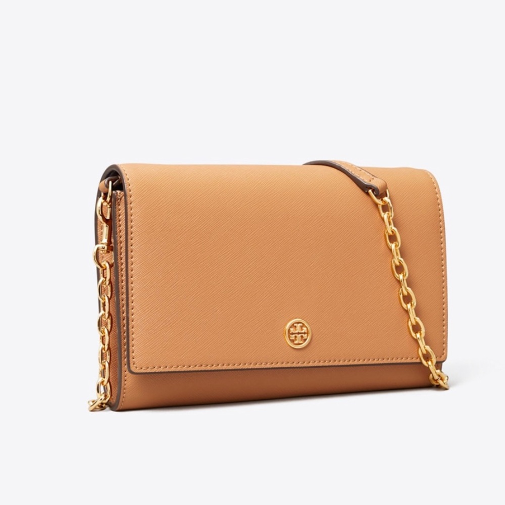 Tory Burch Robinson chain wallet